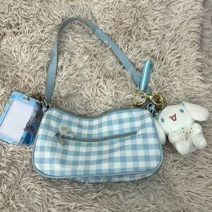 Cinnamoroll Blue Gingham Shoulder Bag